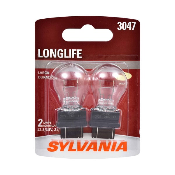 SYLVANIA 3047 Long Life Mini Bulb, 2 Pack, , hi-res